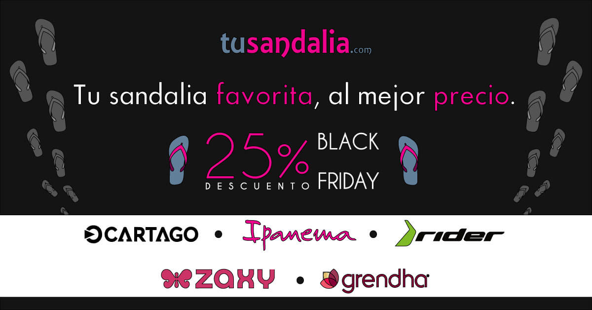 Black Friday tusandalia